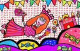 pinky sweet imagination mat
