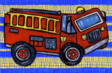 hot hot red - kids placemats, activity mats for kids, tabletop for kids,original kids birthday presents, 